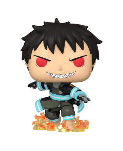 FIGURA POP FIRE FORCE SHINRA WITH FIRE