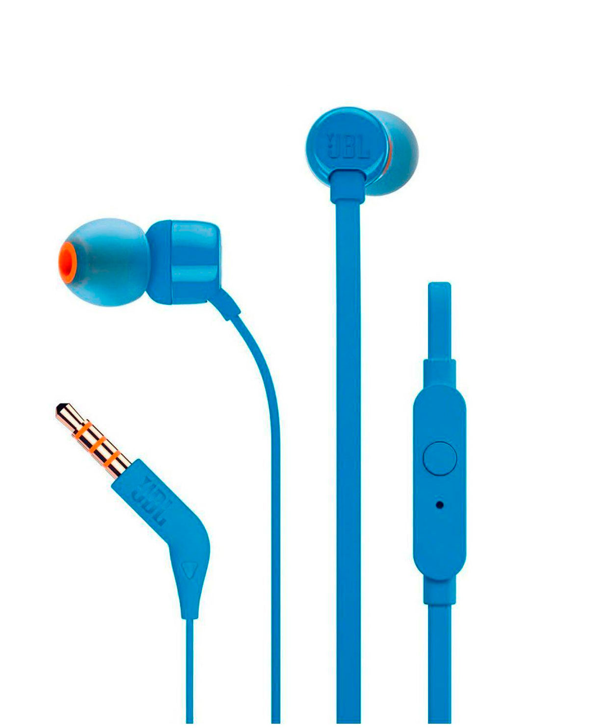 AUDIFONO ALAMBRICO JBL T110 AZUL - Image 2