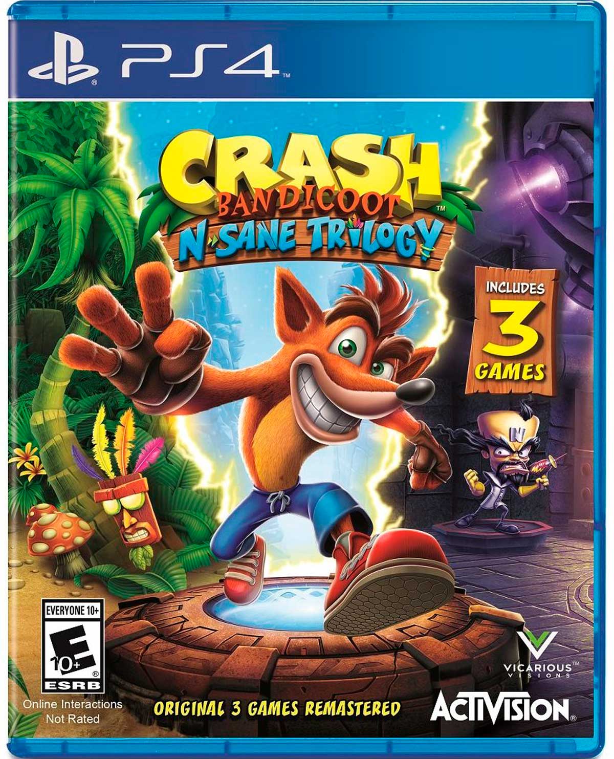 CRASH BANDICOOT NSANE TRILOGY GAME OF THE YEAR EDITION