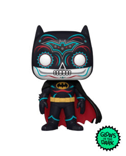 FIGURA POP DC HEROES BATMAN DIA DE LOS MUERTOS GLOW IN THE DARK