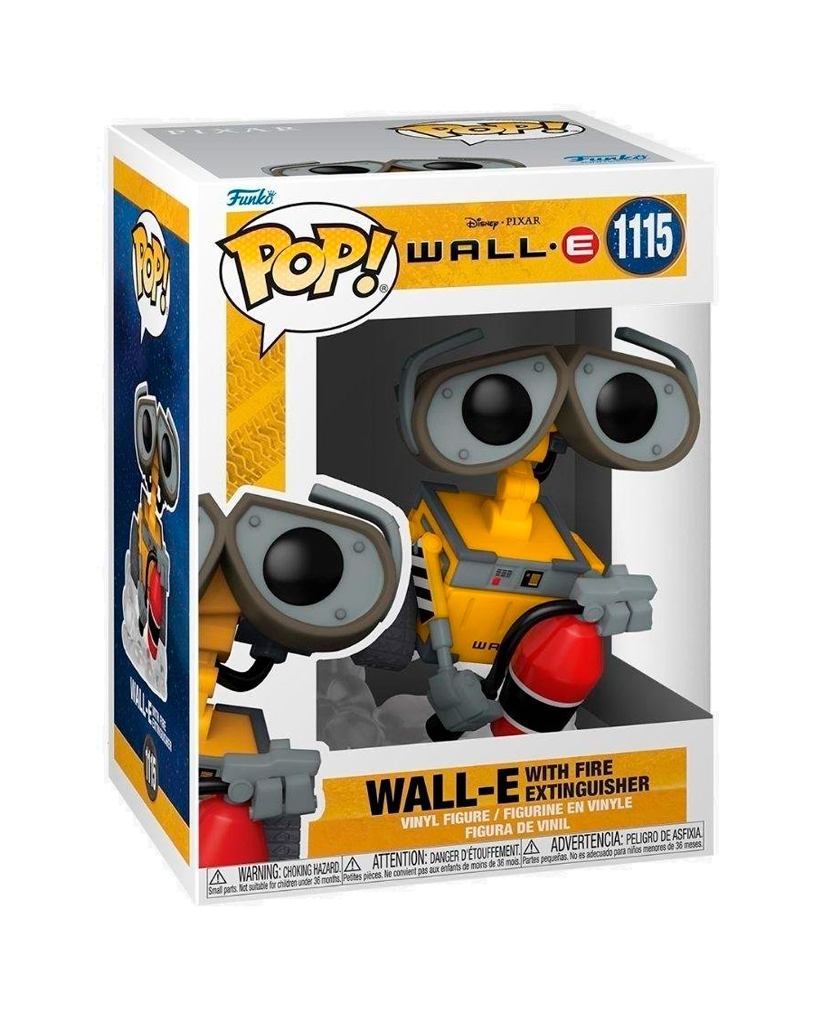 FIGURA POP DISNEY PIXAR WALLE WITH FIRE EXTINGUISHER - Image 2