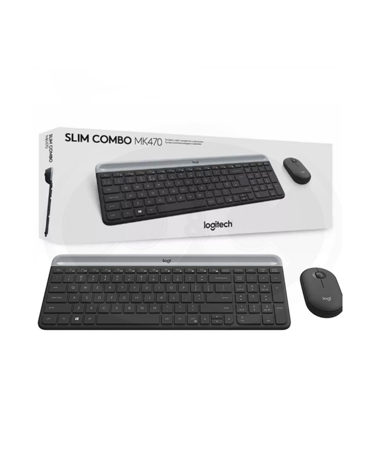 KIT TECLADO Y MOUSE LOGITECH MK 470 NEGRO - Image 5