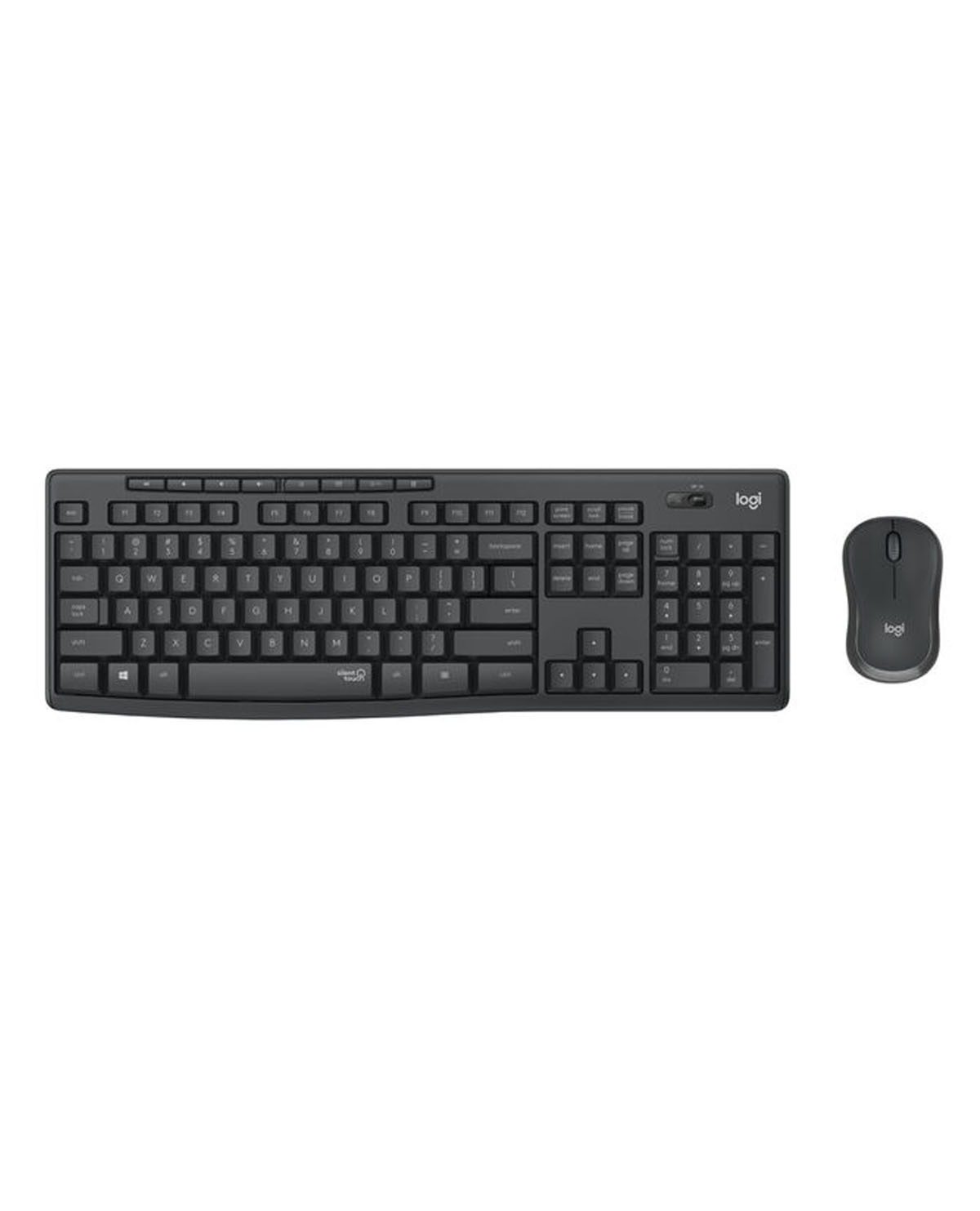 KIT TECLADO Y MOUSE LOGITECH MK 295 NEGRO