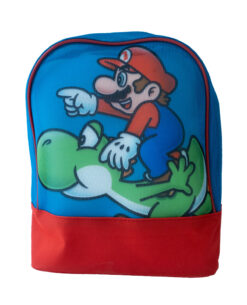 MINI MOCHILA SUPER MARIO BROS MARIO Y YOSHI