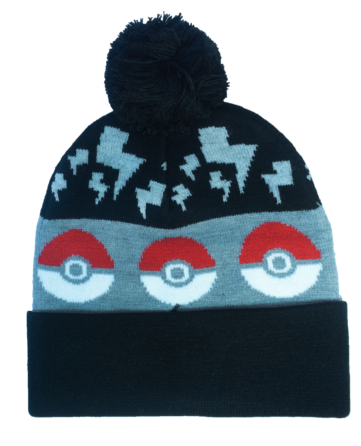 GORRO BEANIE POKEMON PIKACHU NEGRO - Image 2