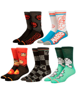 SET DE CALCETAS SUPER MARIO 5 PACK