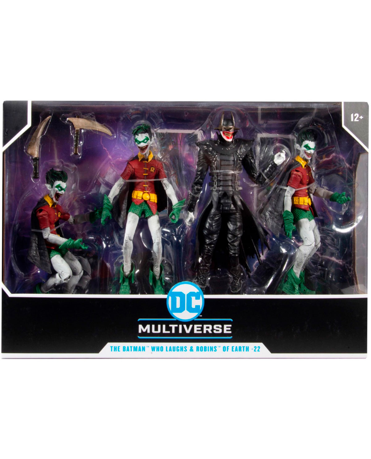 FIGURA DE ACCION MCFARLANE DC COMICS BATMAN WHO LAUGHS WITH ROBIN - Image 2