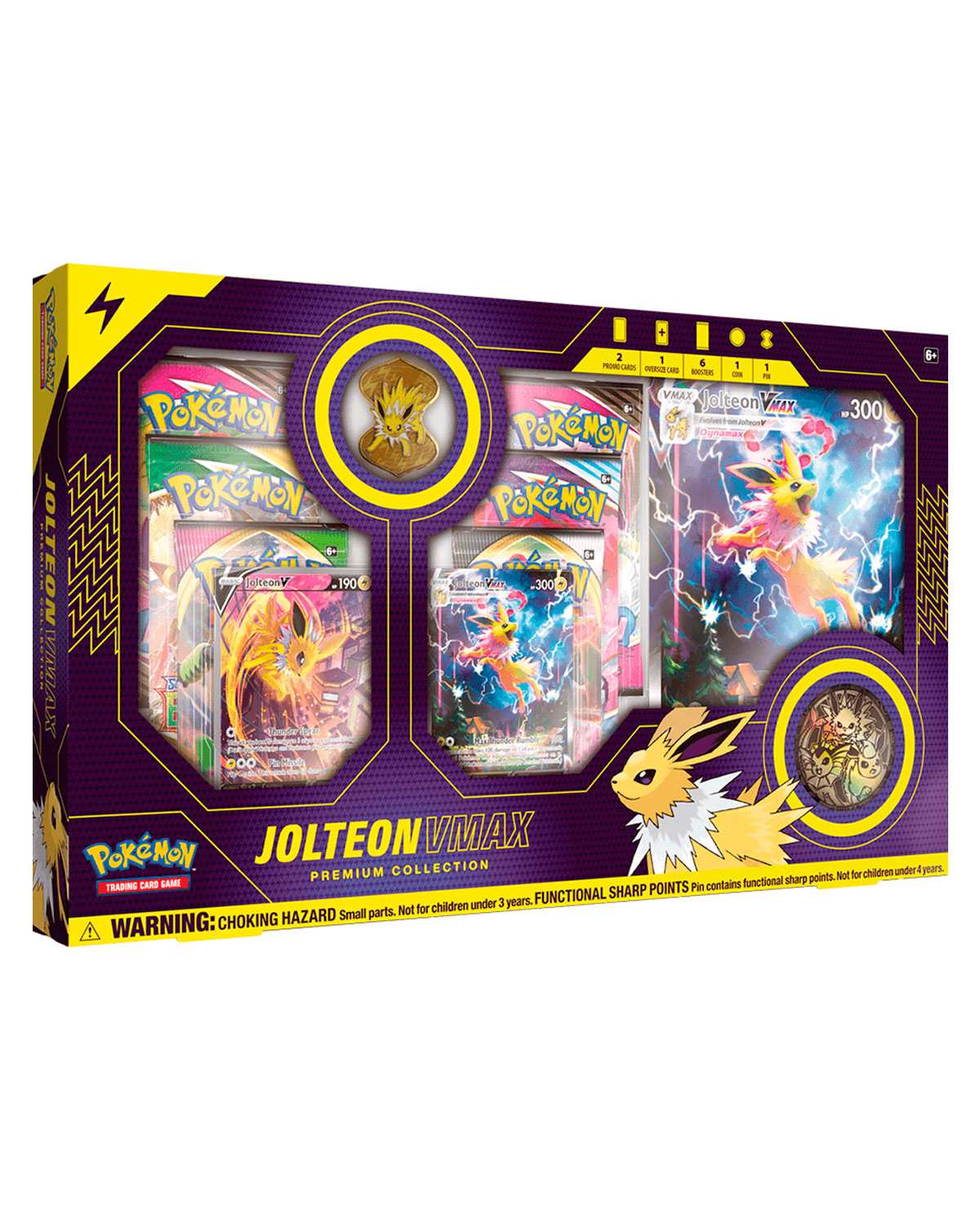 CAJA POKEMON TRADING CARD EEVEE EVOLUTION VMAX PREMIUM COLLECTION - Image 4