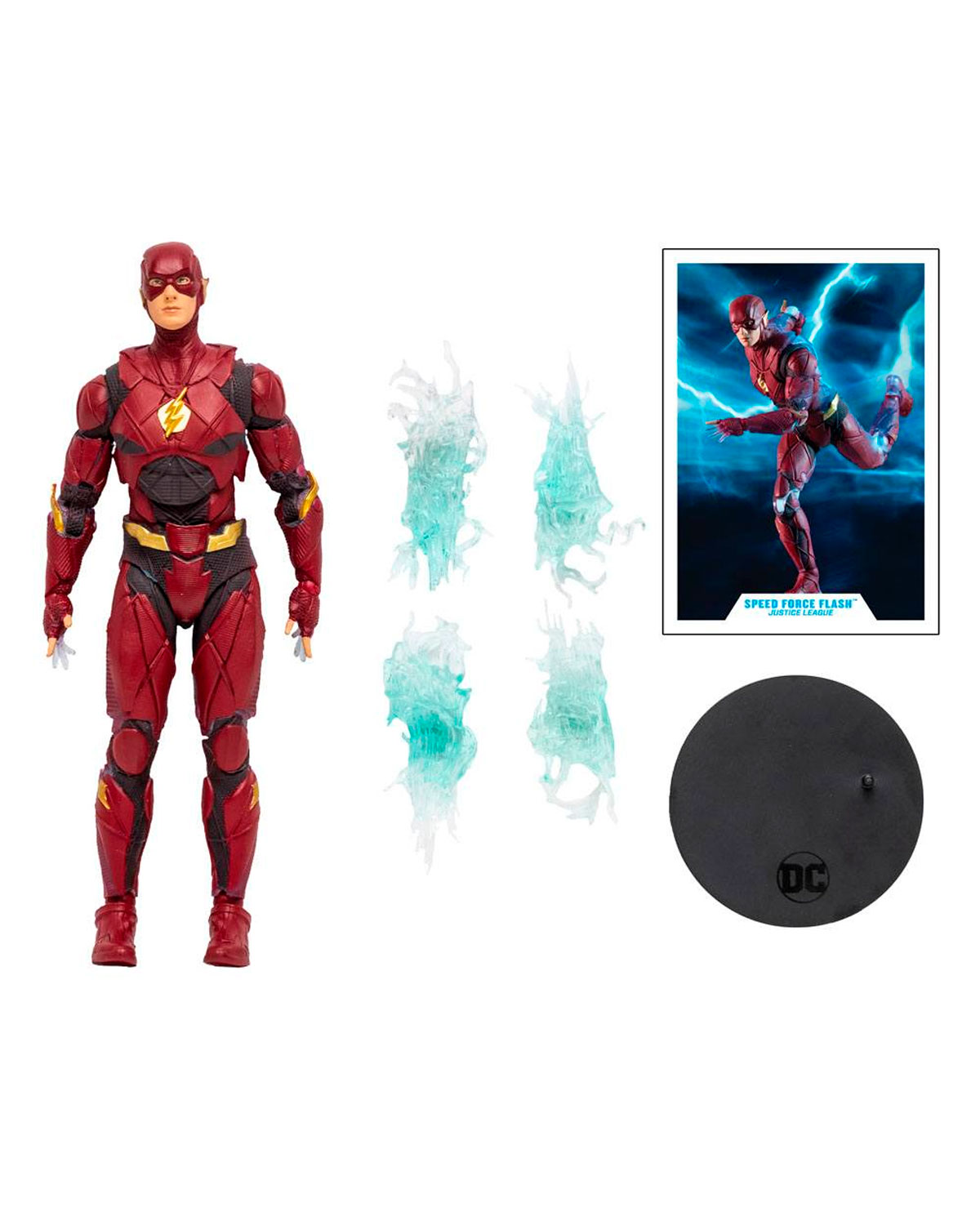FIGURA DE ACCION JUSTICE LEAGUE SPEED FORCE FLASH - Image 4