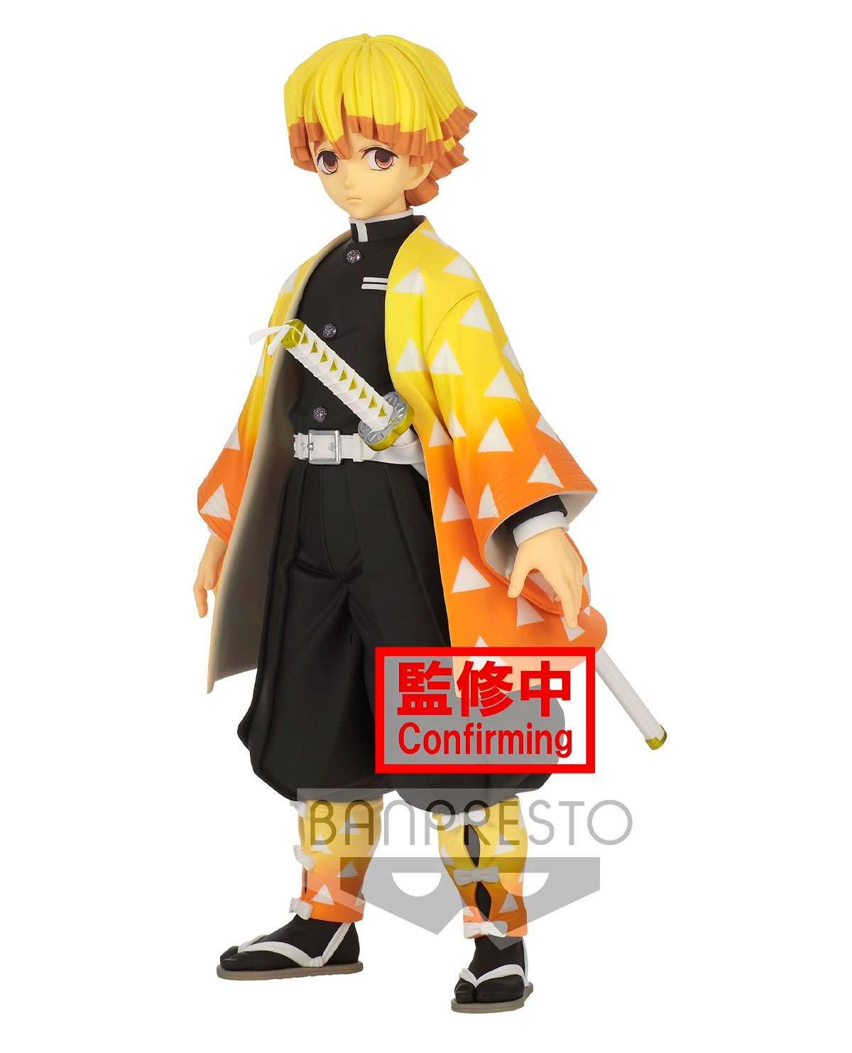 FIGURA DE ACCION BANPRESTO DEMON SLAYER KIMETSU NO YAIBA ZENITSU