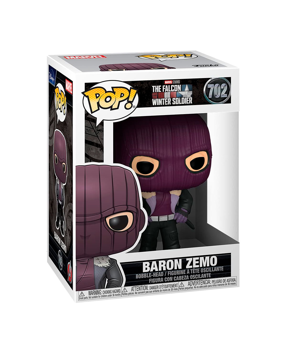 FIGURA POP FALCON AND THE WINTER SOLDIER BARON ZEMO - Image 2