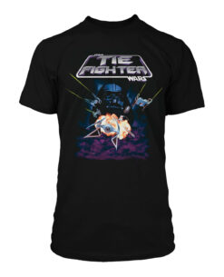 PLAYERA NEGRA STAR WARS TIE FIGHTER CHICA