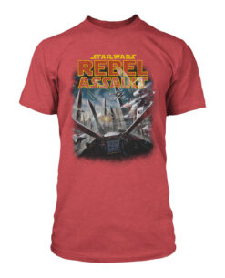 PLAYERA ROJA STAR WARS REBEL ASSAULT GRANDE