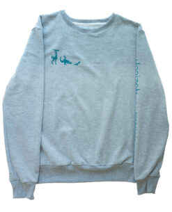 SUDADERA GRIS HORIZON CHICA
