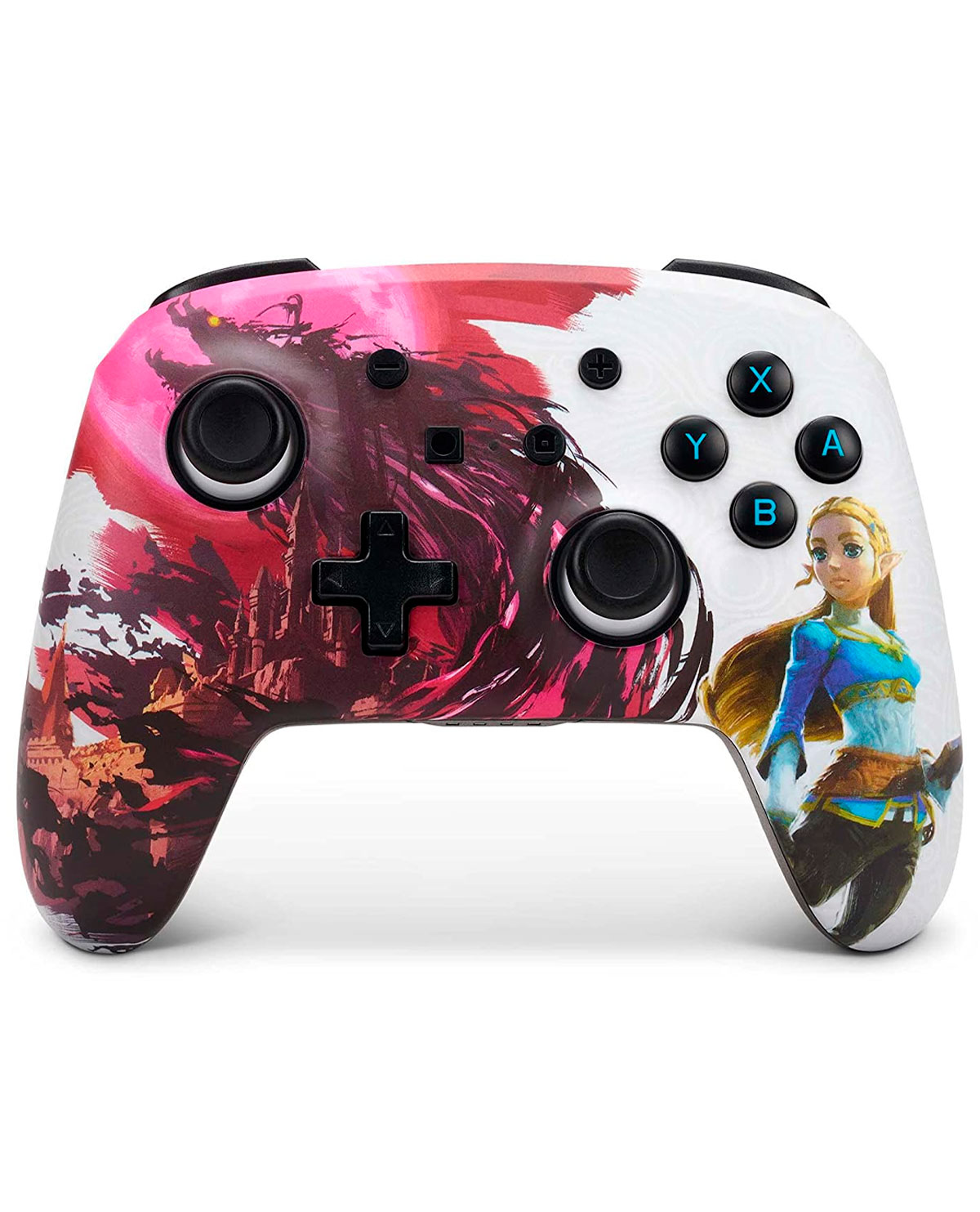 CONTROL INALAMBRICO POWER A THE LEGEND OF ZELDA BREATH OF THE WILD BLOOD MOON