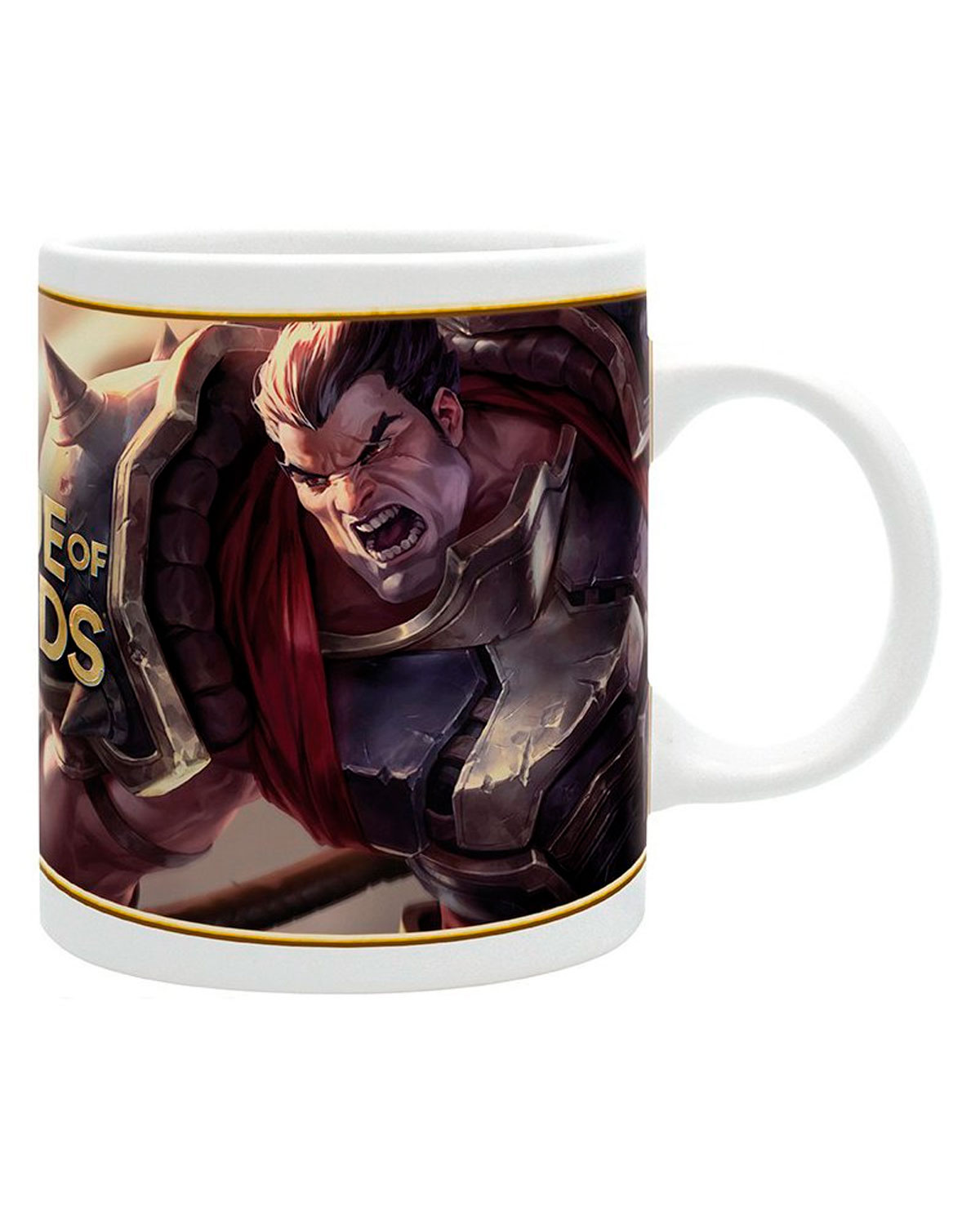 TAZA DE CERAMICA ABY STYLE LEAGUE OF LEGENDS GAREN VS DARIUS