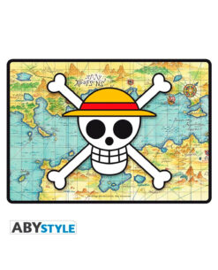 MOUSEPAD ABY STYLE ONE PIECE SKULL WITH MAP