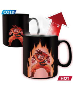 TAZA DE CERAMICA SENSIBLE AL CALOR DRAGON BALLL Z GOKU