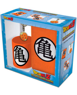 SET DE LLAVERO TAZA Y LIBRETA ABY STYLE DRAGON BALL KAME SYMBOL