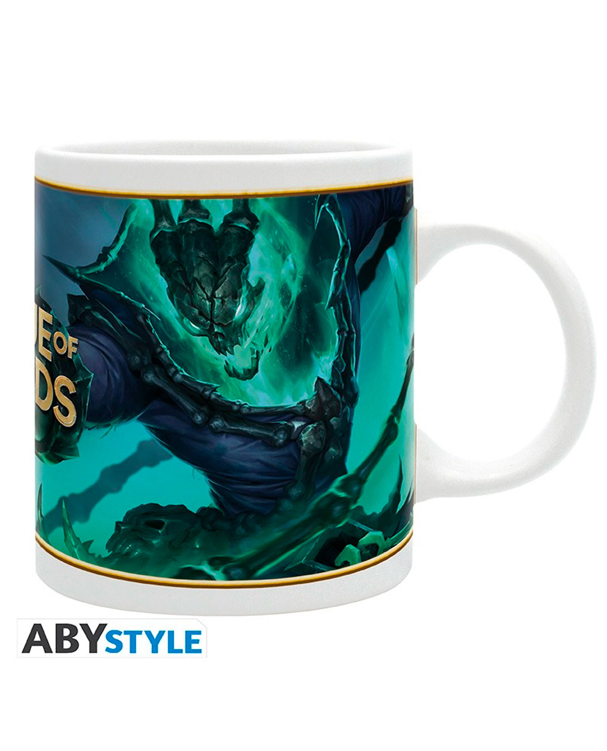 TAZA DE CERAMICA ABY STYLE LEAGUE OF LEGENDS LUYCIAN VS THRESH - Image 2