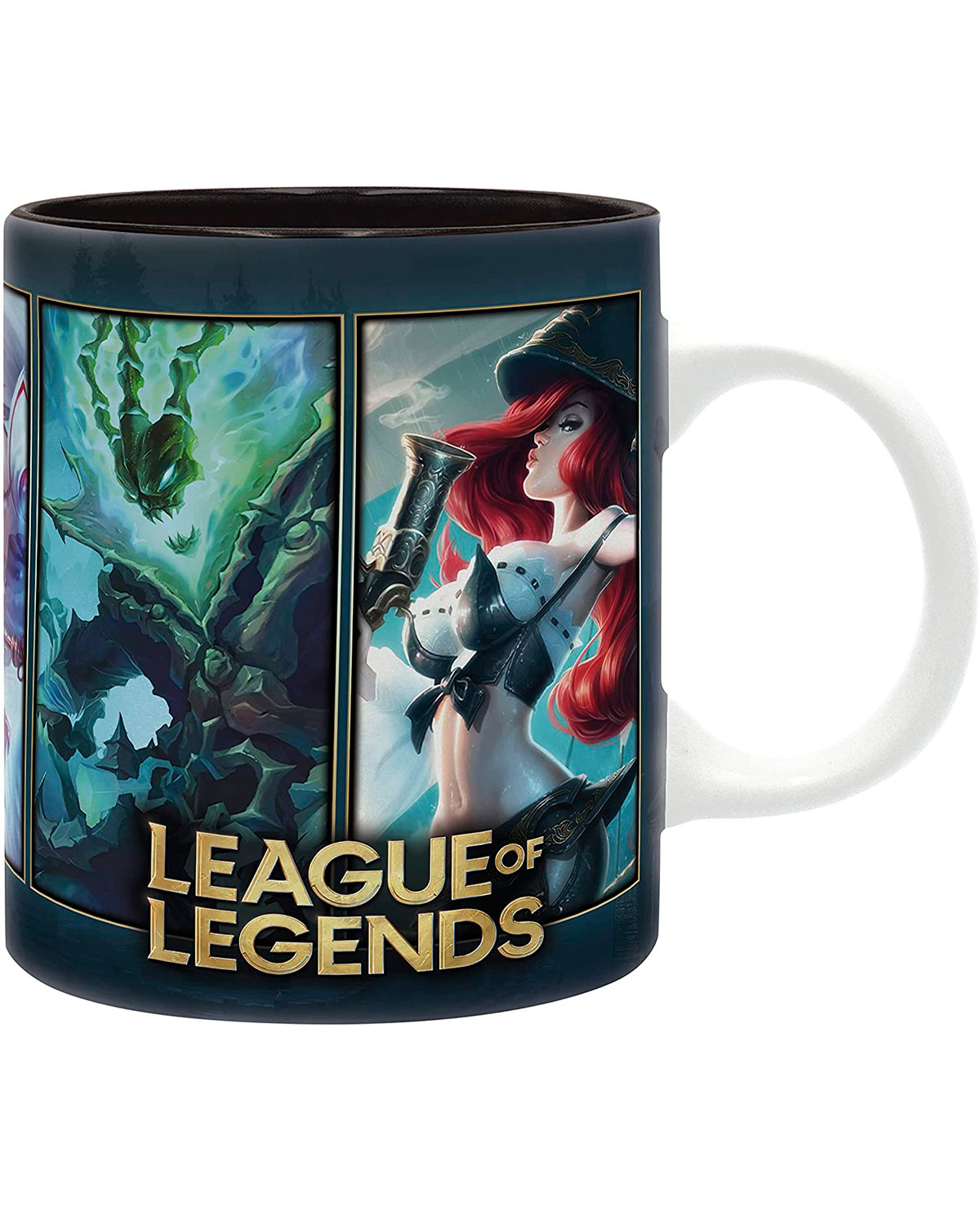 TAZA DE CERAMICA ABY STYLE LEAGUE OF LEGENDS CHAMPIONS