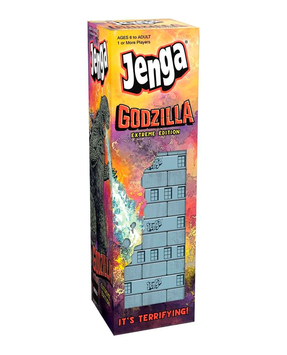 JUEGO DE MESA JENGA GODZILLA