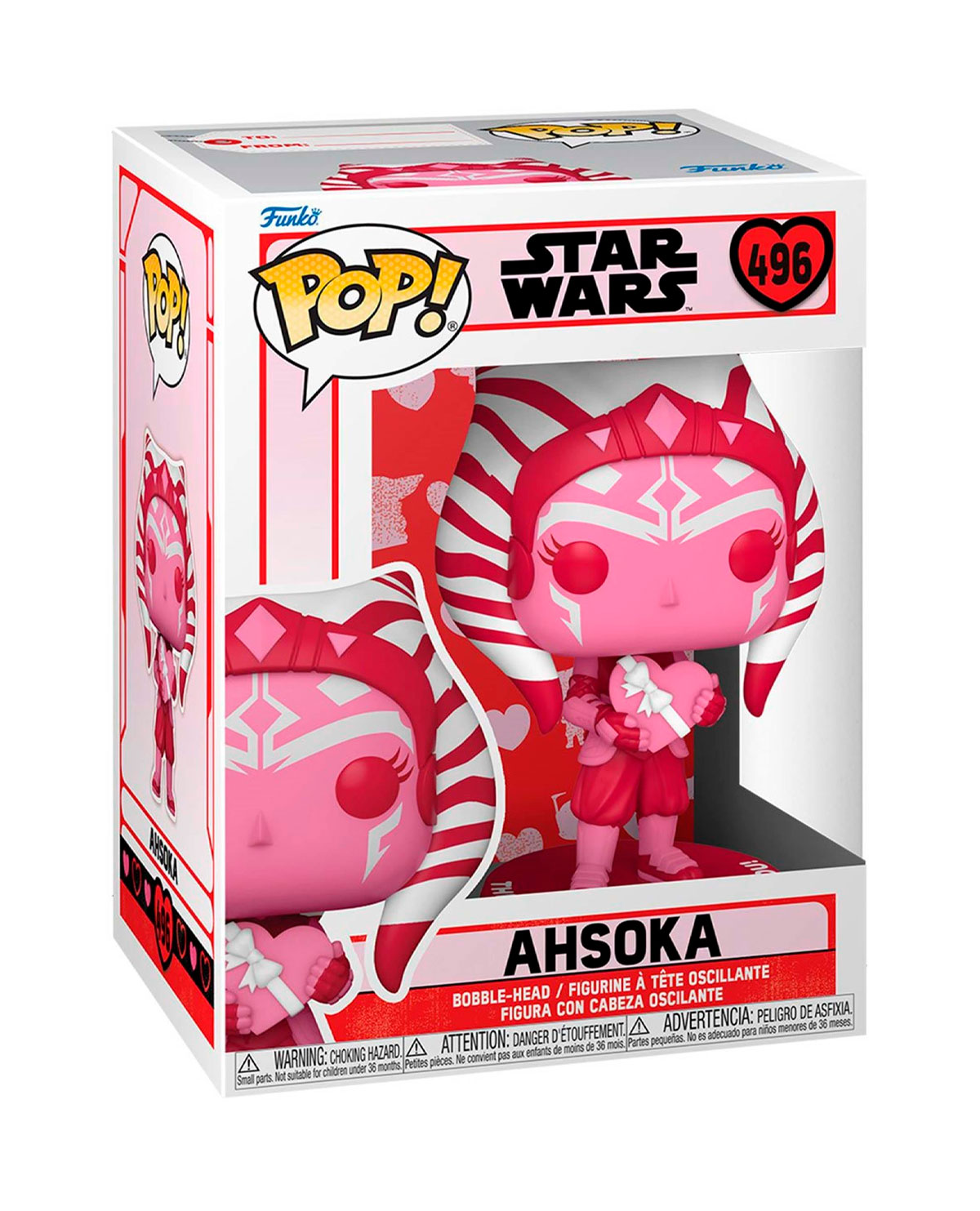FIGURA POP STAR WARS VALENTINES ASHOKA - Image 2