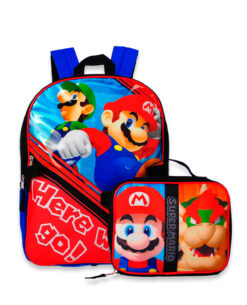 SET BIOWORLD SUPER MARIO MOCHILA Y LONCHERA