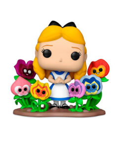 FIGURA POP ALICE 70TH ALICE WITH FLOWERS
