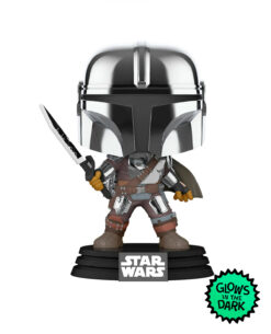 FIGURA POP THE MANDALORIAN MANDO WITH DARK SABER