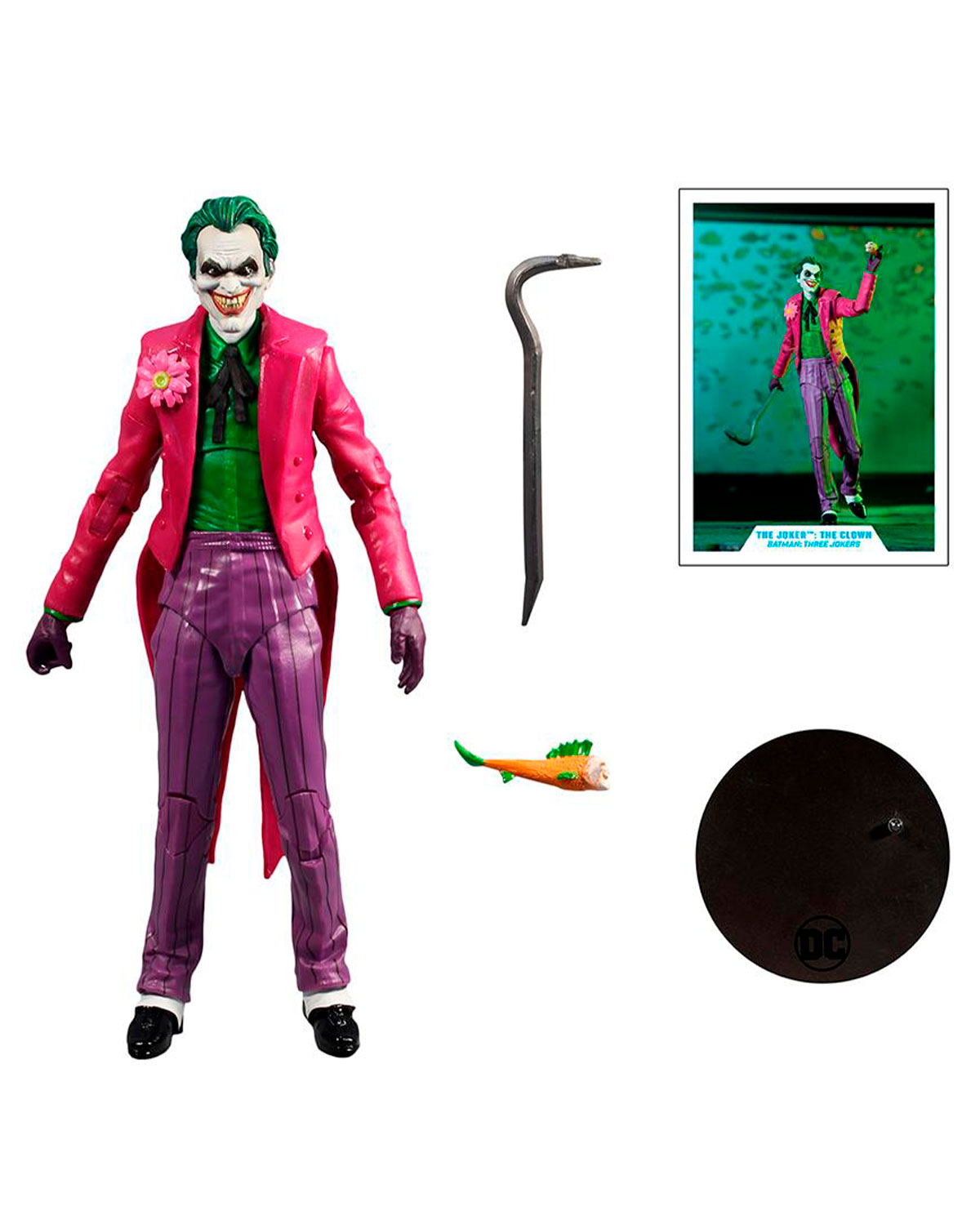 FIGURA DC MULTIVERSE BATMAN THREE JOKERS THE JOKER DEATH IN THE FAMILY - Image 2