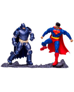FIGURA DC MULTIVERSE DARK KNIGTH RETURNS SUPERMAN VS BATMAN 2