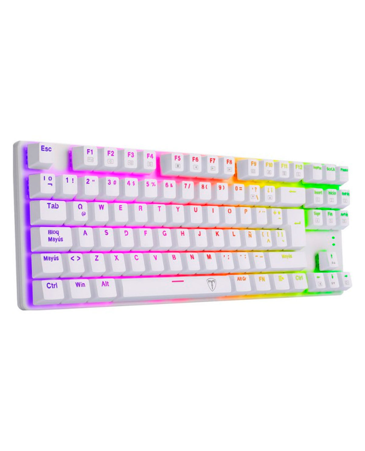 TECLADO T DAGGER BORA BLANCO RGB - Image 3