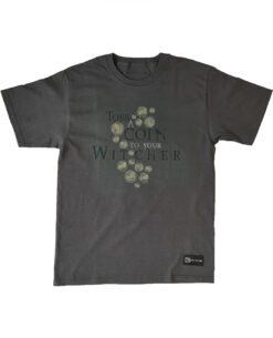 PLAYERA GRIS THE WITCHER TOSS A COIN MEDIANA