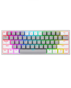 TECLADO MECANICO REDRAGON FIZZ PRO WIRELESS K616 RGB GRIS BLANCO