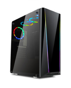 GABINETE REDRAGON TAILGATE GC702 RGB NEGRO