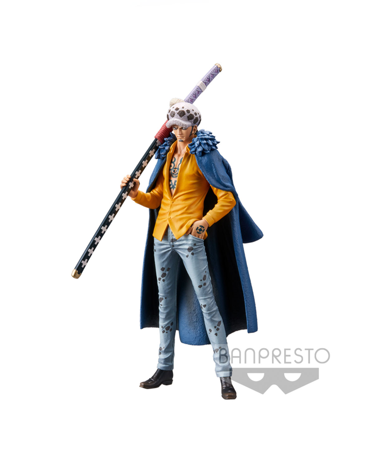 FIGURA DE ACCION BANPRESTO ONE PIECE GRANDLINE TRAFALGAR LAW