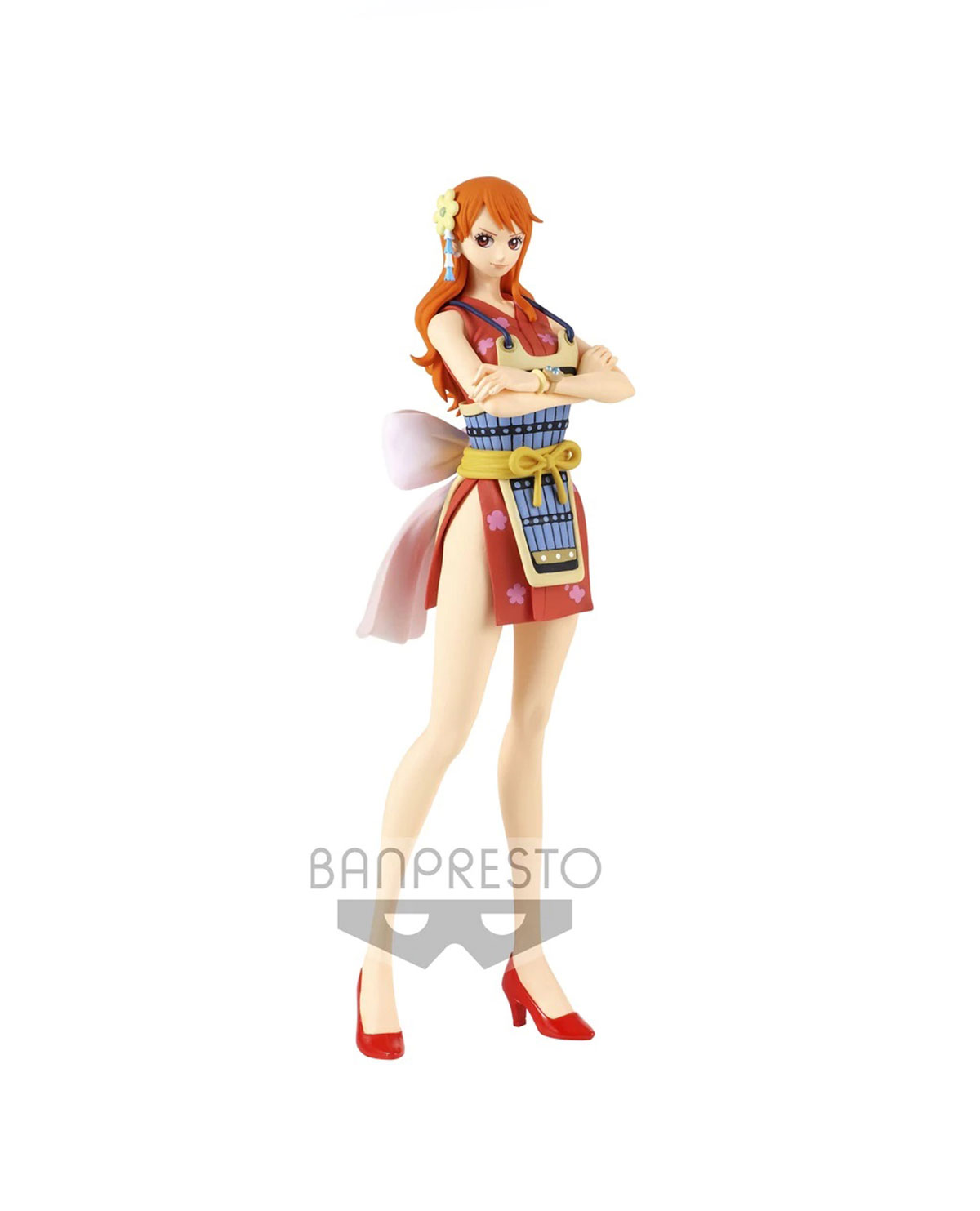 FIGURA DE ACCION BANPRESTO ONE PIECE GLITTER AND GLAMOURS NAMI WANOKUNI