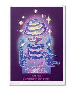 POSTER RICK AND MORTY TIME