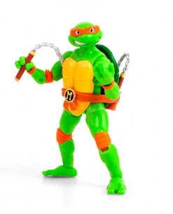 FIGURA DE ACCION ARTICULADA TEENAGE MUTANT NINJA TURTLES MICHELANGELO BST AXN 5