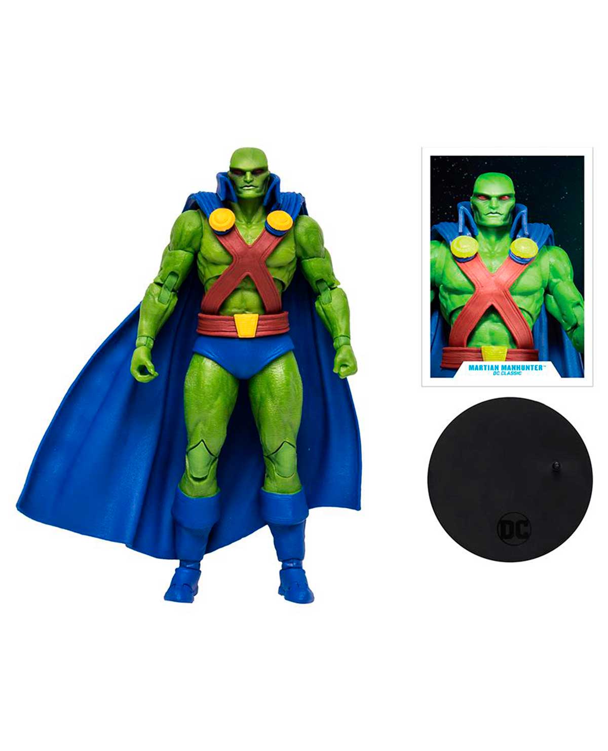 FIGURA DE ACCION MCFARLANE DC UNIVERSE 7TN MARTIAN MANHUNTER VARIANT GOLD LABEL - Image 3