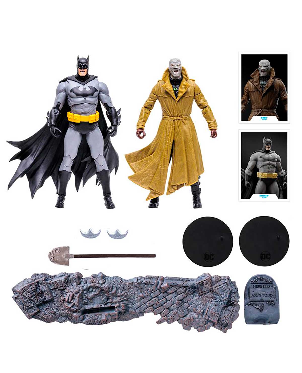 MULTIPACK DE FIGURAS DE ACCION MCFARLANE BATMAN VS HUSH - Image 3