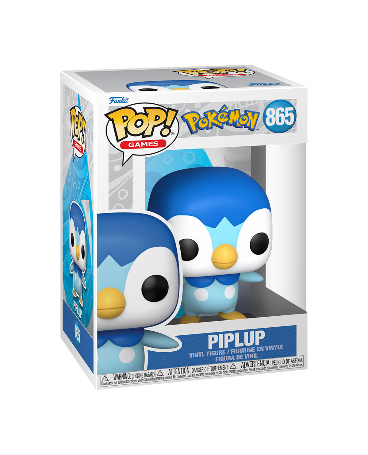 FIGURA POP GAMES POKEMON PIPLUP - Image 2