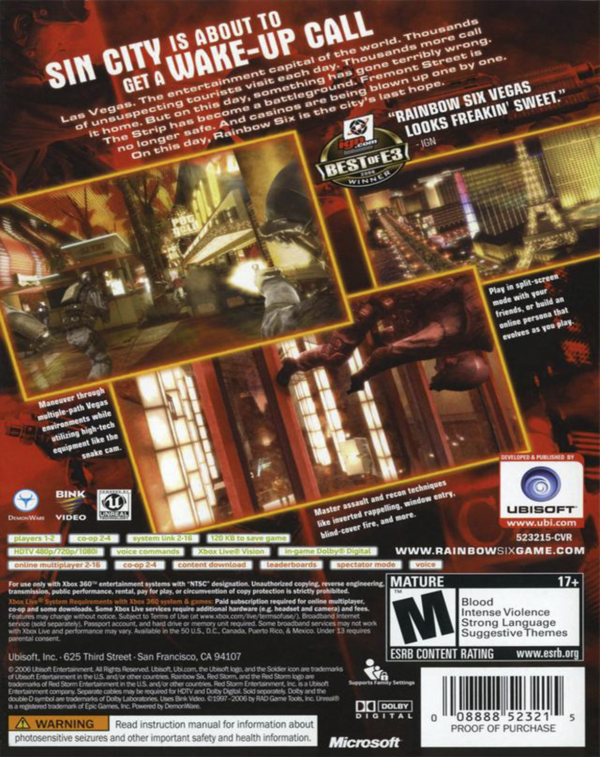 RAINBOW SIX VEGAS - Image 2