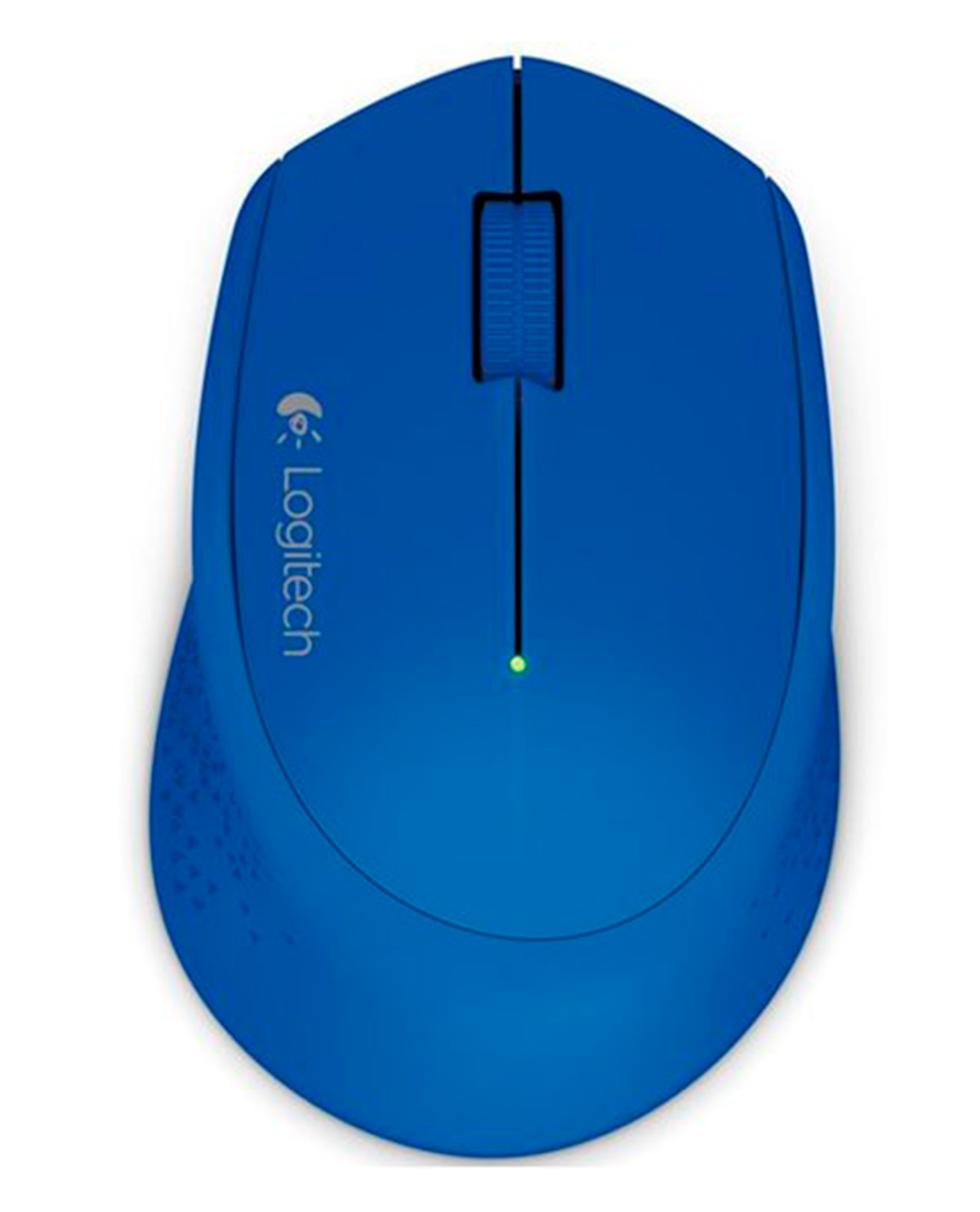 Logitech M280 - Mouse - right-handed - optical - 3 buttons - wireless - 2.4 GHz - USB wireless receiver - blue