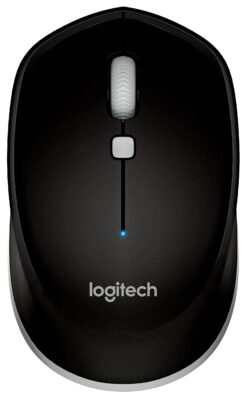 Logitech M535 - Mouse - optical - 4 buttons - wireless - Bluetooth 3.0 - black