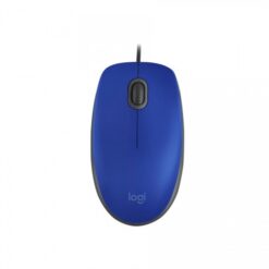 Logitech M170 - Mouse - right and left-handed - wireless - 2.4 GHz - USB wireless receiver - blue