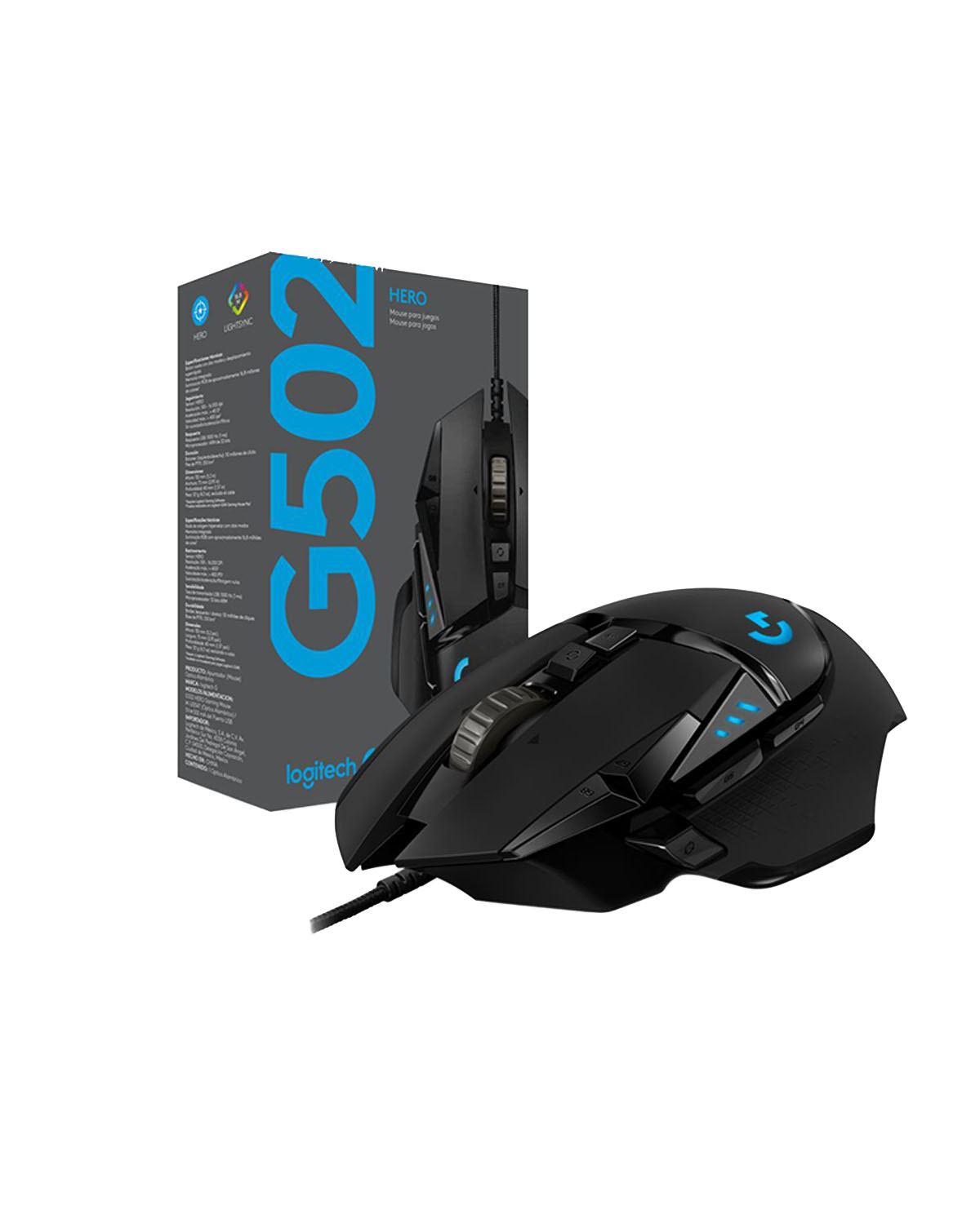 MOUSE LOGITECH HERO G502 - Image 2