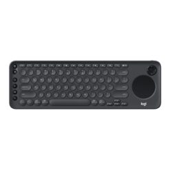Logitech - Keyboard - Wireless - Spanish - Bluetooth - Black - intergrated touchpad