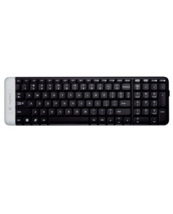 Logitech Wireless Keyboard K230 - Keyboard - wireless - 2.4 GHz - Spanish - black